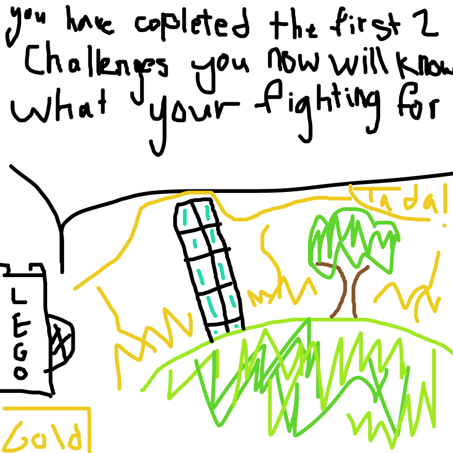 Drawing in Battle For Lego Island Part 2 by FruitGUMMY