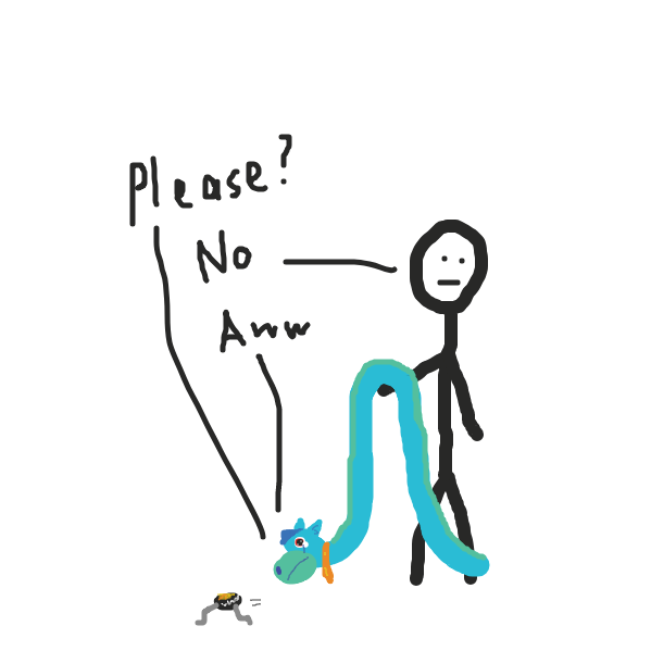 Please? - Online Drawing Game Comic Strip Panel by PisuCat