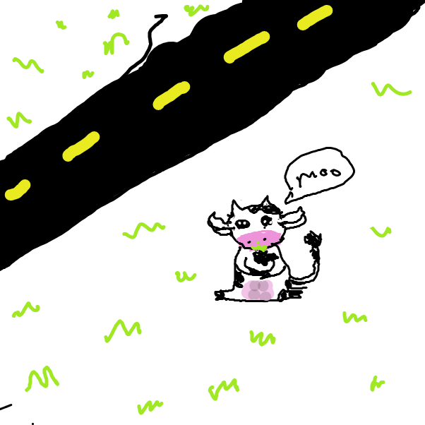 Drawing in moo by kitten