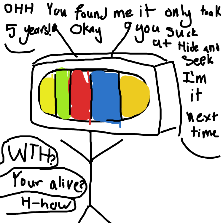 Drawing in TV by TulkOrkan24