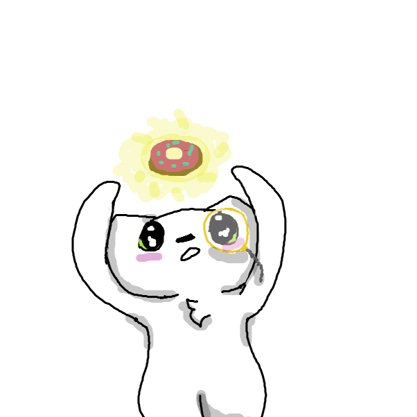 Drawing in Donut by popitycorn