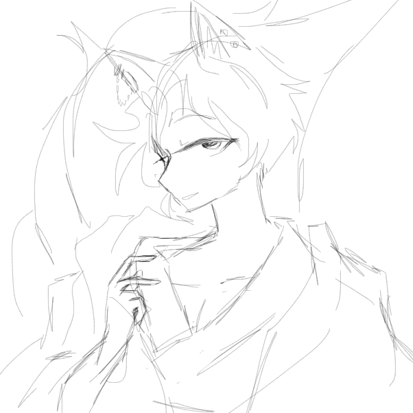 Drawing in Drawing An O.c by RandomDoodler