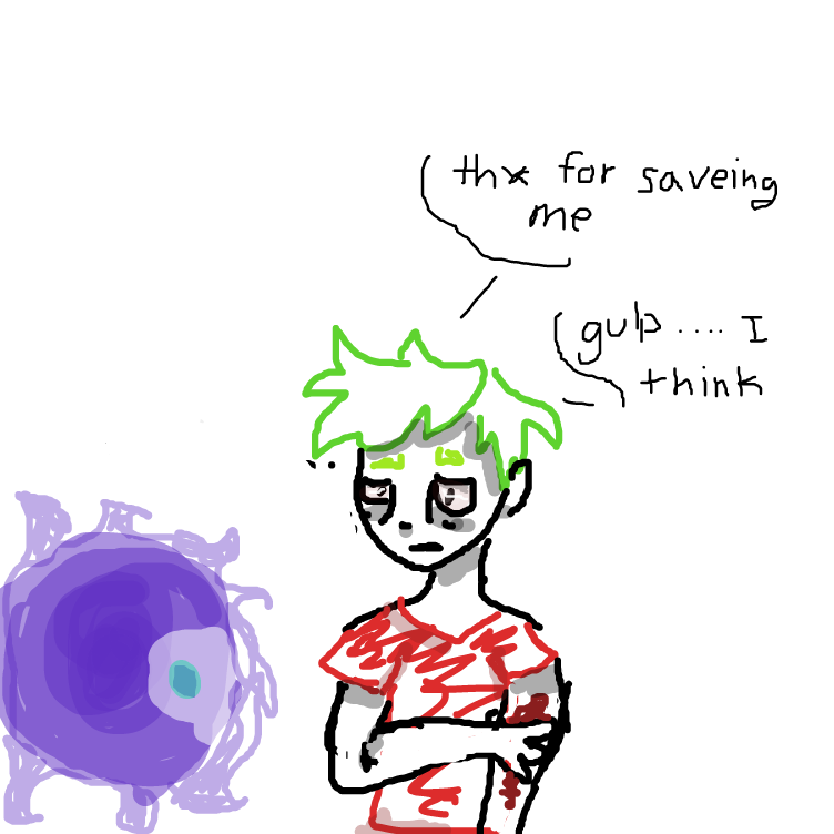  - Online Drawing Game Comic Strip Panel by booboobear