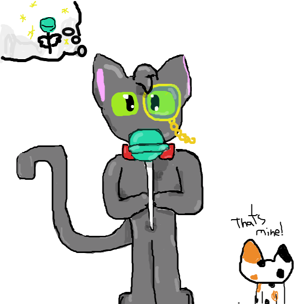 Drawing in Candy by DoodleBug