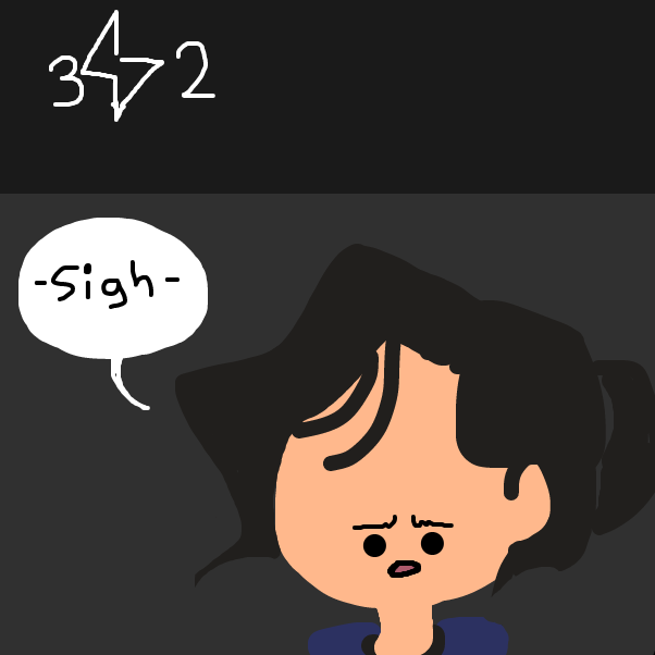 Drawing in haha streaks go blu blu by RandomDoodler