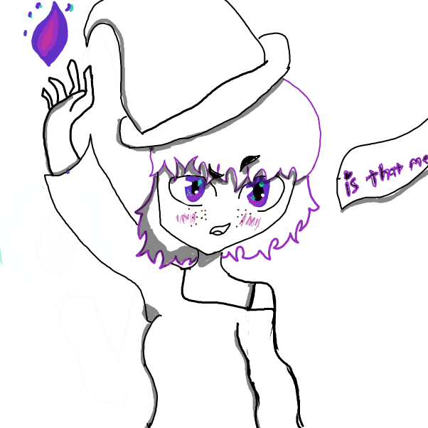 Drawing in drawing a frind by lucid