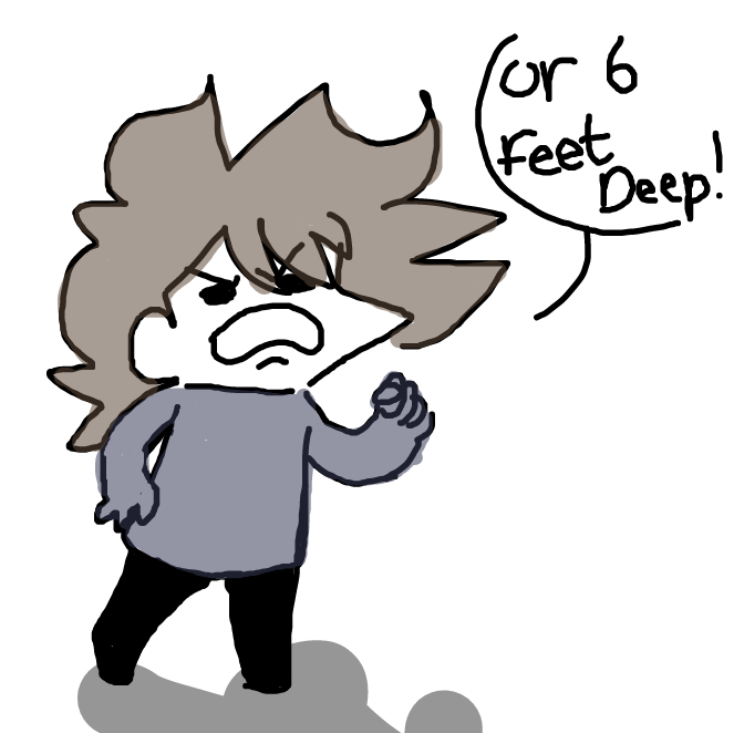 Drawing in If COVID 19 Was a Person by wrecktangle