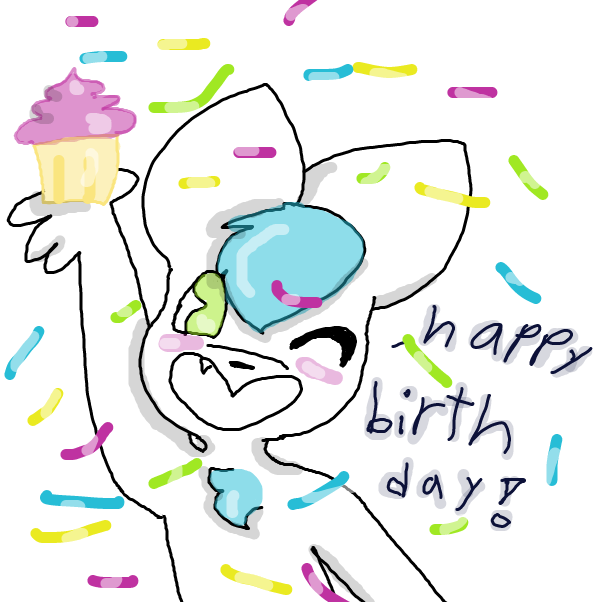 Drawing in Birthday! by popitycorn