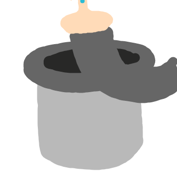 Drawing in Magic Trick by JasMelon