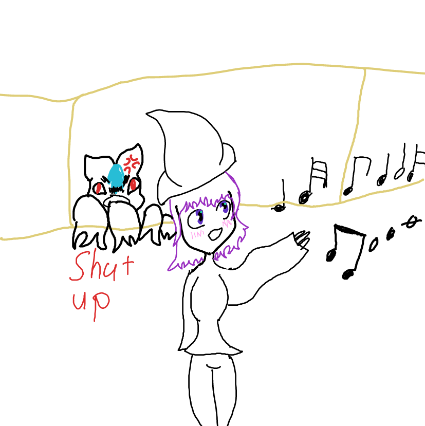 Drawing in humming by lucid