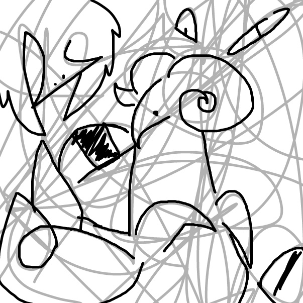 Drawing in something new  by RandomDoodler