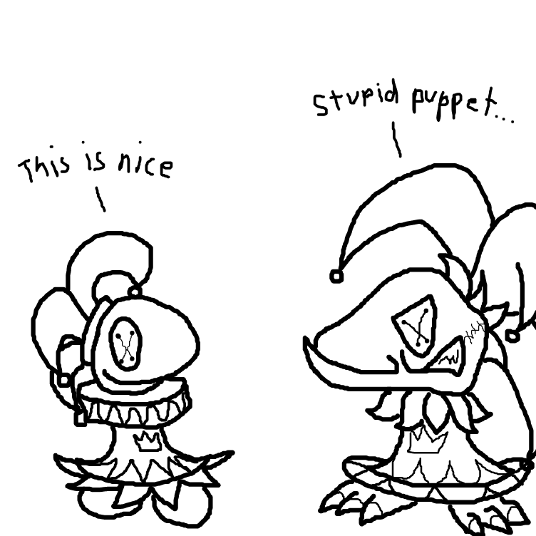 Puppet bois - Online Drawing Game Comic Strip Panel by Pail