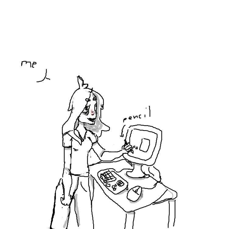  - Online Drawing Game Comic Strip Panel by booboobear