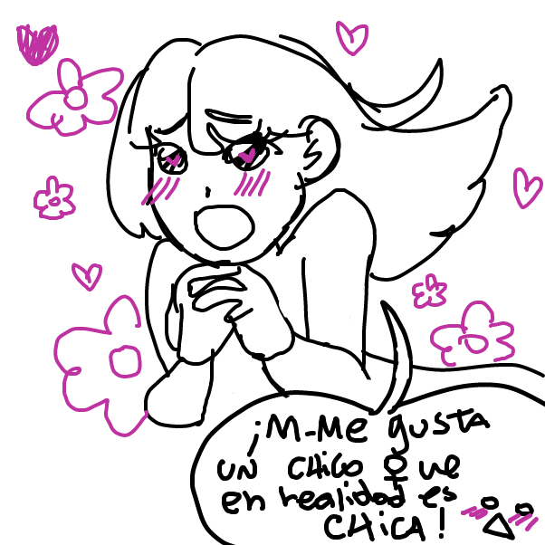 Drawing in Nya by Kaigu