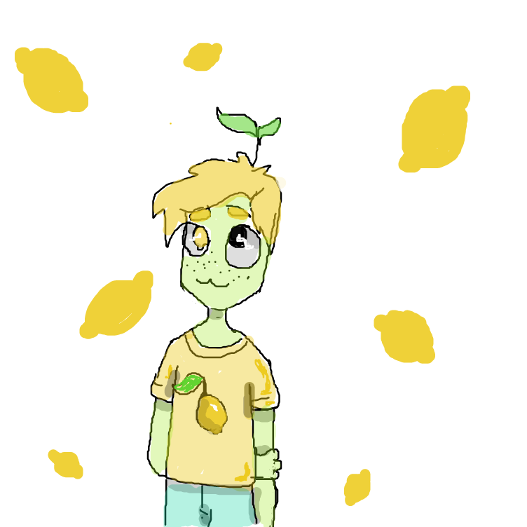 Drawing in food as people  by booboobear