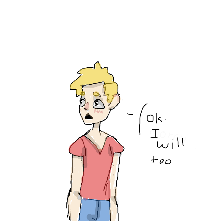 Drawing in my ex bestfriend by booboobear