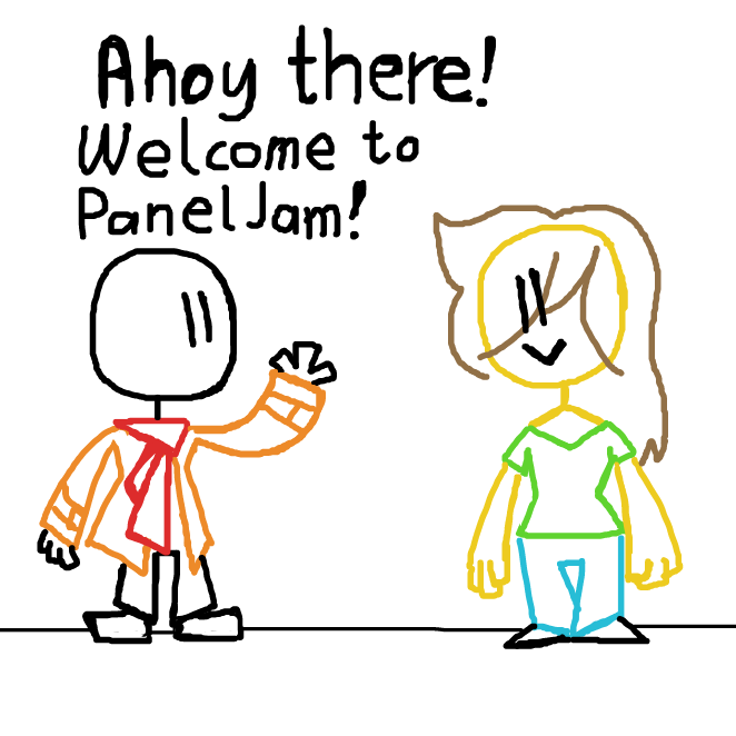 Drawing in Ello There :D by SeanTrunks