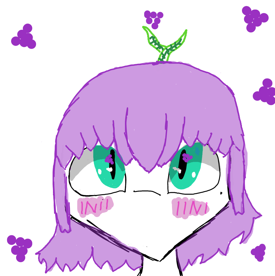 Drawing in food as people  by lucid