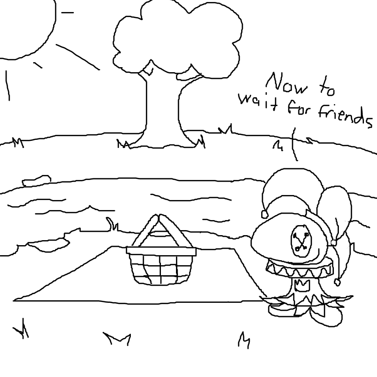  - Online Drawing Game Comic Strip Panel by Pail