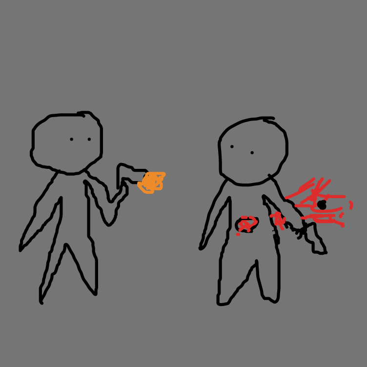 Drawing in Nerf War by Duncan