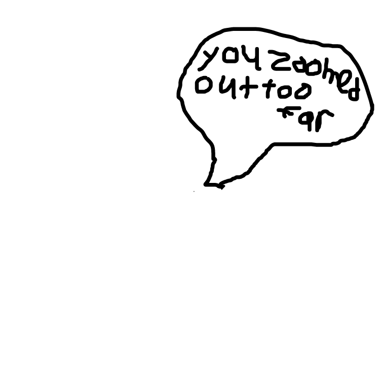 Drawing in Another "Zoom Out" Strip by Duncan