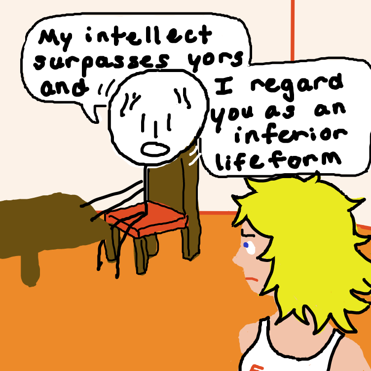 make him and even more of a buttorifice - Online Drawing Game Comic Strip Panel by nooz