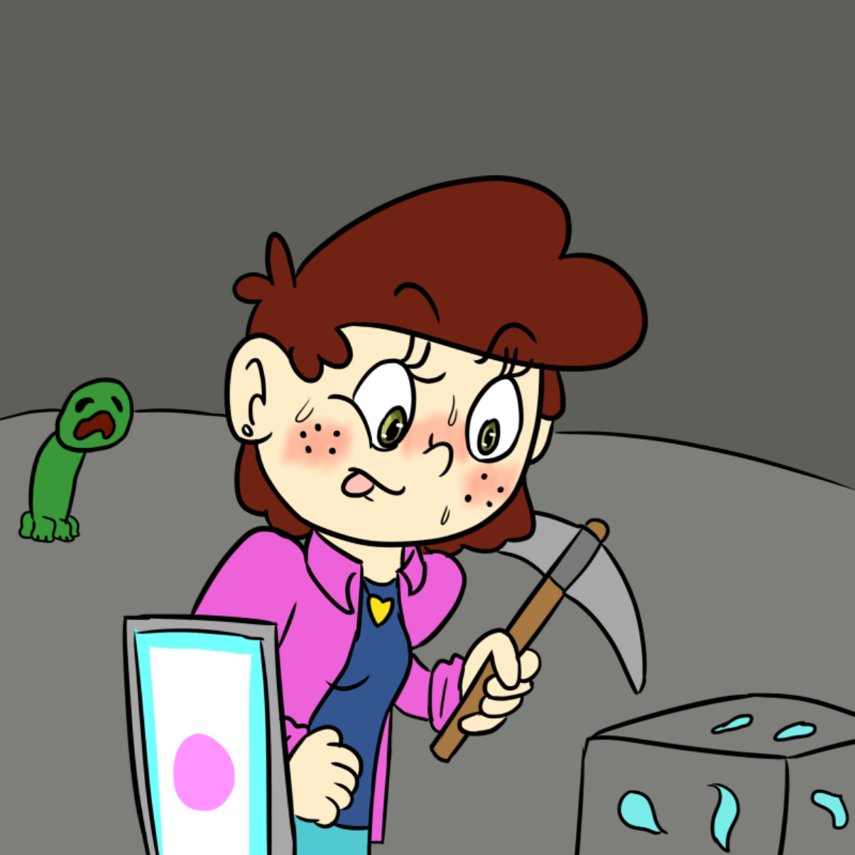  - Online Drawing Game Comic Strip Panel by CherryFlavored