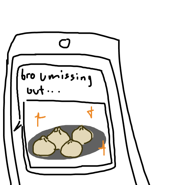 Drawing in LiL Dumplings by RandomDoodler