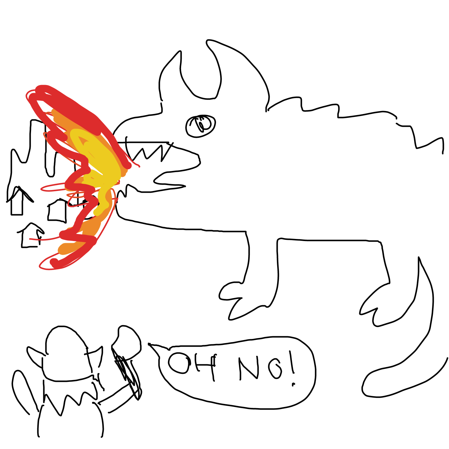 he does villainy - Online Drawing Game Comic Strip Panel by Limarila