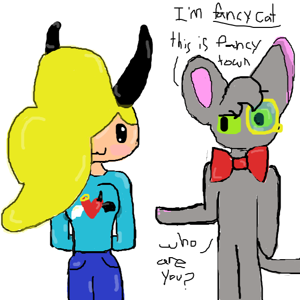 Drawing in I tried by DoodleBug