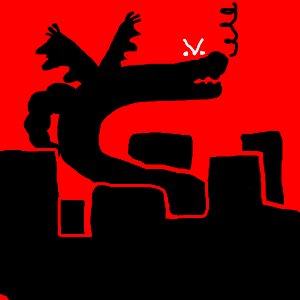 Drawing in Trogdor by Deduraptor