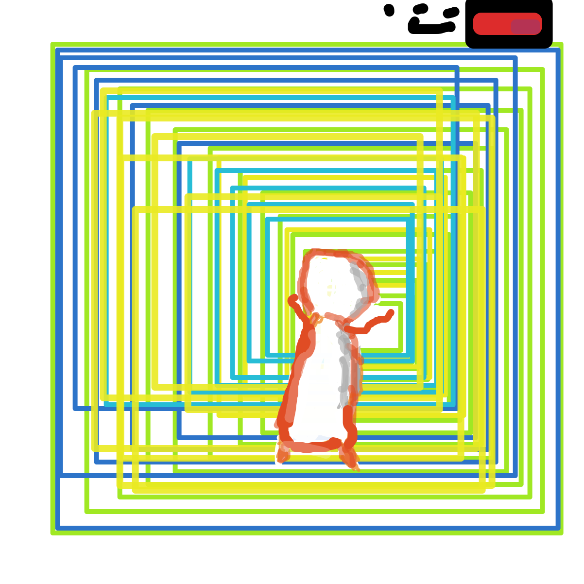 Drawing in Halls by BonneyOhara 