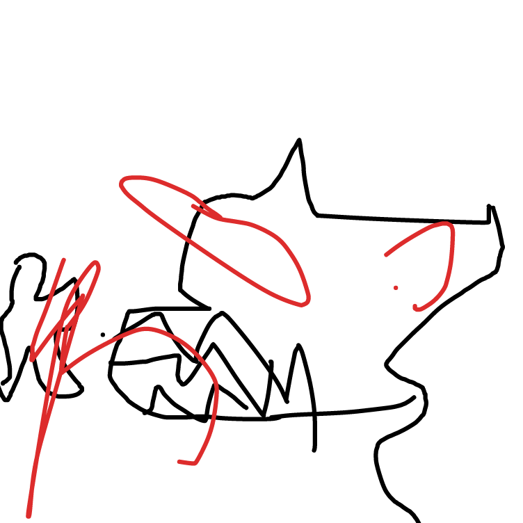 eeeeeeeeeeeeeeeeeeeeeeeeeeek - Online Drawing Game Comic Strip Panel by bonkerbunny