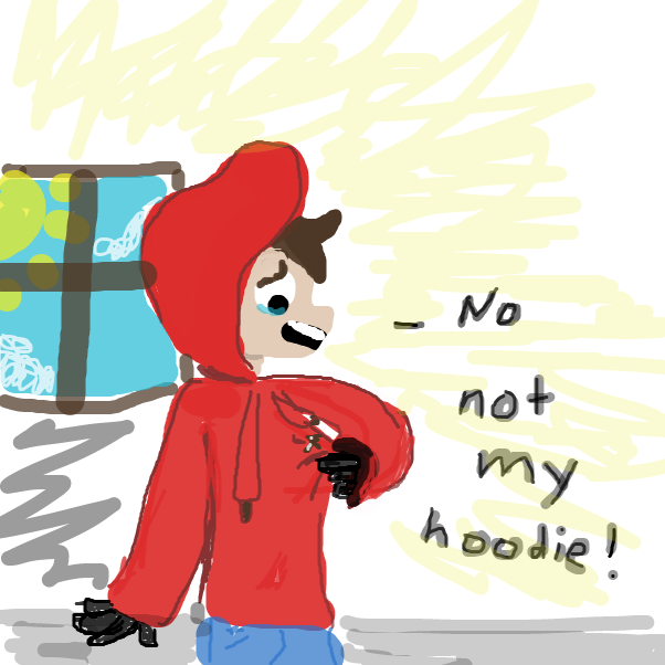  - Online Drawing Game Comic Strip Panel by booboobear