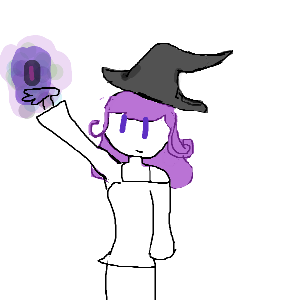 Drawing in drawing a frind by DoodleBug