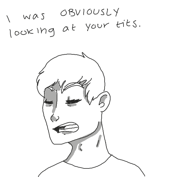 Drawing in anime girl by y3liak