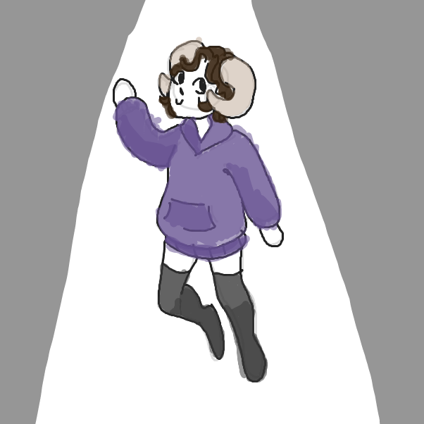 Drawing in OC by KyBear