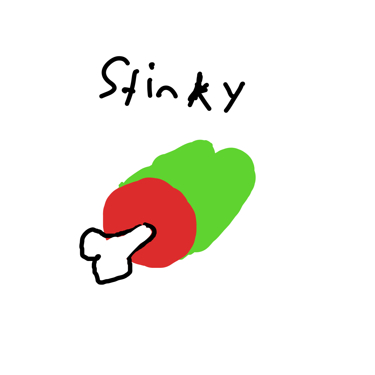 Drawing in Stinky by Thunderring01 