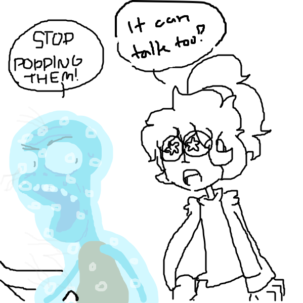  - Online Drawing Game Comic Strip Panel by RWeaper