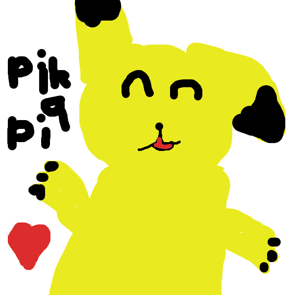 Drawing in Pikachu by M3shelle