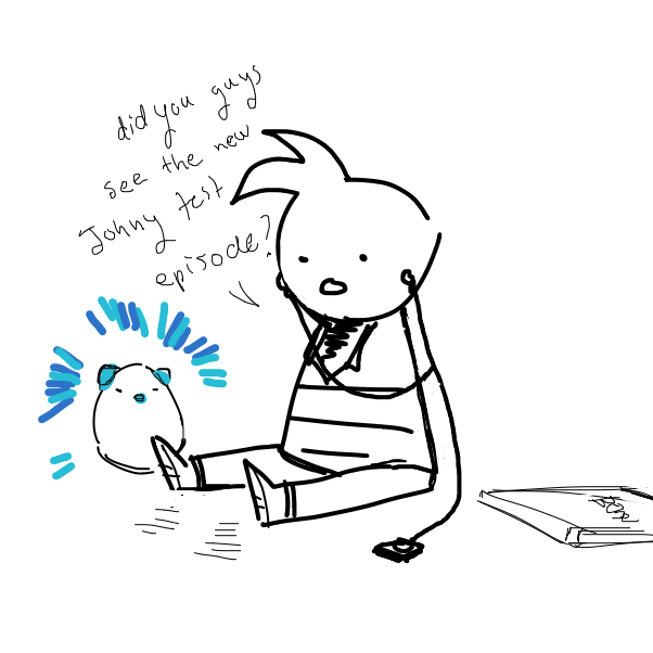  - Online Drawing Game Comic Strip Panel by Death by Doodle