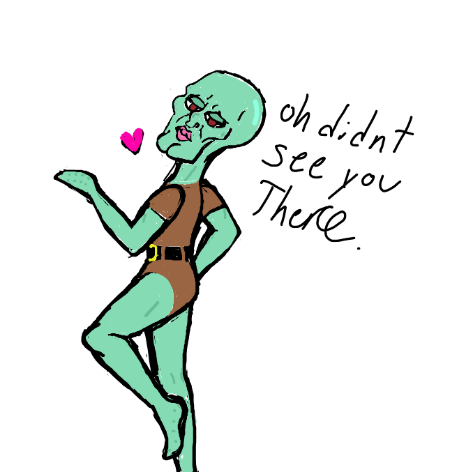 Drawing in game by Lilybell3