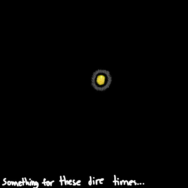 Drawing in corn cube by ItzAki