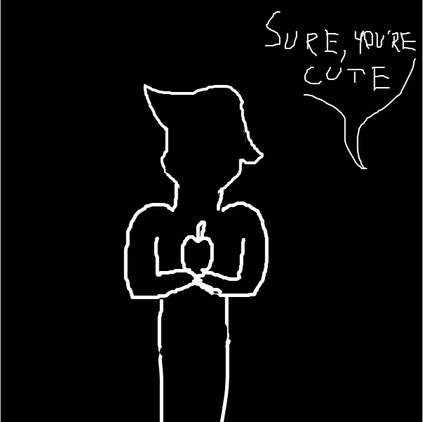 Drawing in Ask Mystery anything II by Nejt