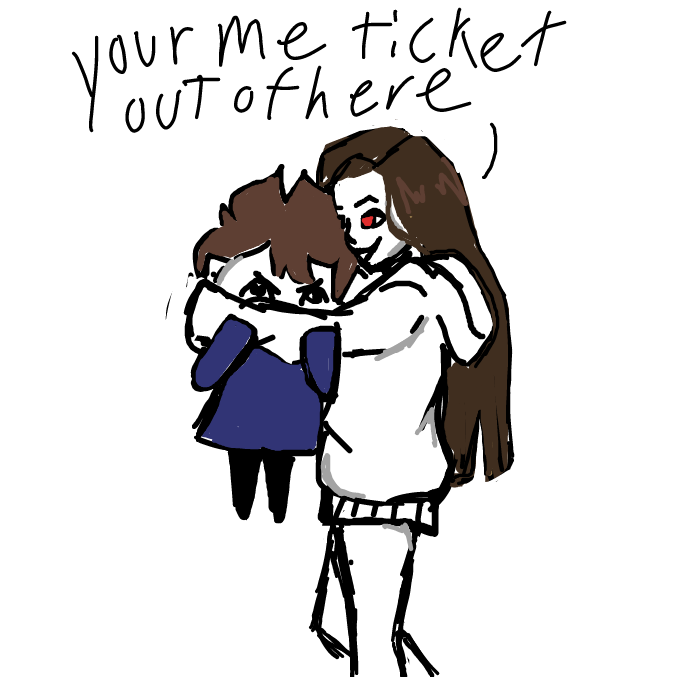 Drawing in If COVID 19 Was a Person by Lilybell3