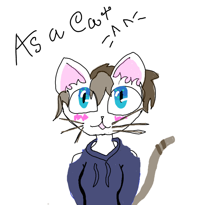 Drawing in random doodler as a wolf :3 by lucid