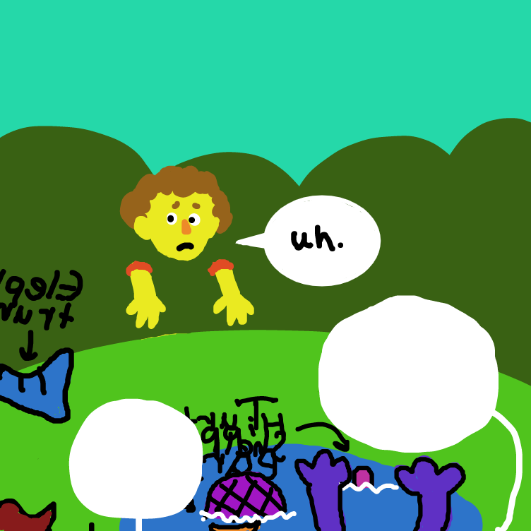  - Online Drawing Game Comic Strip Panel by nooz