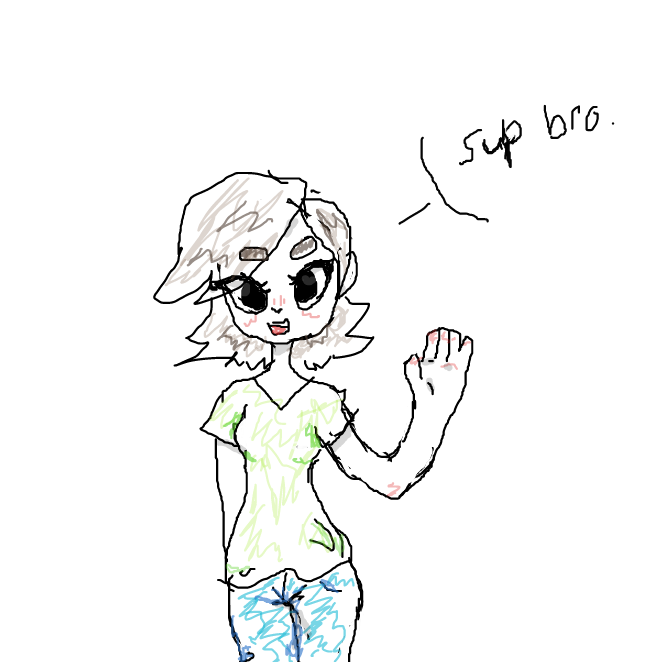  - Online Drawing Game Comic Strip Panel by booboobear