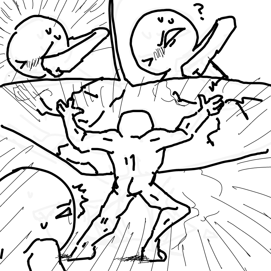  - Online Drawing Game Comic Strip Panel by unyu