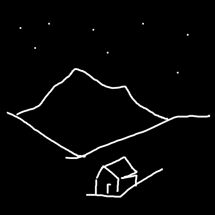 31 de diciembre… Pablo, el médico que presta servicios en campamento confluencia de parque provincial Aconcagua, se encuentra terminando una larga jornada de controles de andinistas.  - Online Drawing Game Comic Strip Panel by MartinDuran